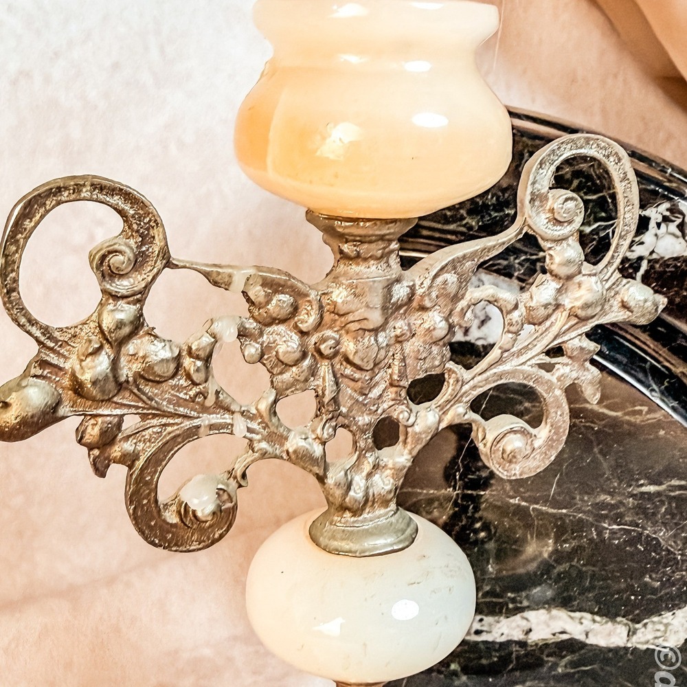 Ornate Antique Candelabra - Picture 3 of 9